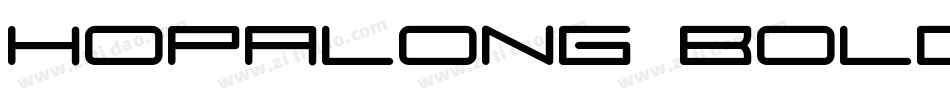 Hopalong Bold字体转换